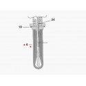 Résistance électrique Pahlen 6 Kw x 2" - Incoloy ( Frais/Délai supp à prévoir )